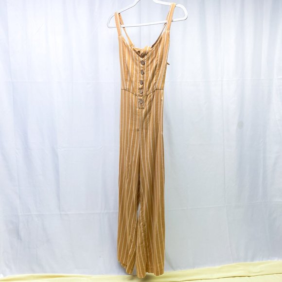 Vintage Havana Pants - Vintage Havana Steampunk Style Women's Open Back One Piece Romper Jumpsuit S